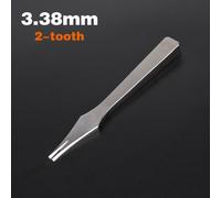 Outil De Poinçonnage Du Cuir,2.7/3.0/3.38/3.85mm,Ciseau À Coudre,Bricolage,1/2/9/20,Ensemble De Poinçonnage Des Dents - Type 3.38mm 2teeth