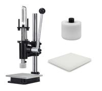 Outil De Poinçonnage En Cuir Réglable, Doté De Têtes De Poinçonnage Interchangeables Et D'une Échelle Graduée, Un Outil Essentiel For La Couture Et L'artisanat(Black,Round Head)