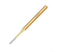 Outil de poinçonnage en laiton pour enlever les broches, cône et rouleau de 2 à 10 mm, poinçon de réparation de montre robuste avec tige de 150 mm, compatible avec les machines (4 mm)