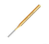 Outil de poinçonnage en laiton pour enlever les goupilles cylindriques, tailles de tête de 2 à 10 mm, longueur 150 mm, ensemble de poinçon de réparation de montres et de machines très résistant avec