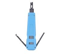 Outil de poinçonnage pour module 110/88, outil manuel d'insertion de câble métallique réglable, lame à double usage avec bouton de réglage d'impact, matériau en acier haute