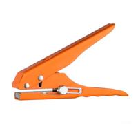 Outil de poinçonnage robuste de 15 mm pour le bureau et le bricolage, poinçonnant jusqu'à 30 feuilles, carton, PVC et métal fin avec alignement précis de l'échelle fixe