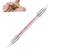 Outil de pointage d'art d'ongle | Stylo à ongles, Ensemble de pinceaux à ongles à double pointe pour vernis à ongle en strass