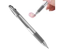 Outil de pointe pour ongles - Stylo à pointiller rétractable pour femme - Outil de manucure pour décoration d'ongles - Outil de peinture à pois pour voyage d'affaires, maison, extérieur, école)