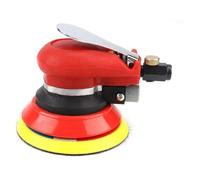 Outil de polisseuse pneumatique ponceuse à Air 5 ''pouces polissant la meuleuse orbitale aléatoire Machine paume for l'enlèvement rouille soin peinture voiture,Faibles Vibrations