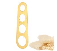 Outil de portion de pâtes - Acier inoxydable robuste, mesure précise, appareil facile à utiliser, accessoire de cuisine | Appareil de contrôle de service à spaghetti, idéal pour la préparation de