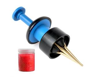 Outil de pose de pellets pour la pêche, outil de pose de pellets | Outil d'appât antidérapant, banderole de granulés | Matériel de terminal de pêche, matériel de pêche à la carpe, banderole d'appât, p