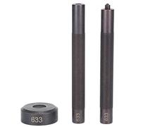 Outil de pose de rivets, base de pose de boutons-pression avec tige de fixation antidérapante, kit d’installation de boutons-pression en acier inoxydable pour la confection du