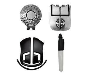 Outil de position de balle - Modèle d'aide au golf réglable, compact pour les voyages, matériel, identification rapide du placement, stable, antidérapant, accessoire de golf pratique | jeu de tournoi