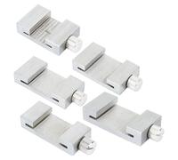 Outil de positionnement de bloc de limite de règle en acier inoxydable pour des mesures précises et un verrouillage sécurisé de la règle à l'aide de vis réglable (39 mm)