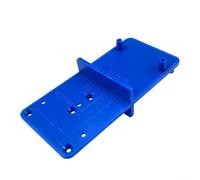 Outil de positionnement de charnière de 35 mm et 40 mm pour un placement constant de charnière sur les portes d'armoire et les assemblages de cadres en bois (bleu)