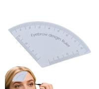 Outil de positionnement de conception de sourcils - Règle de mesure des sourcils réglable, disposition précise, modèle cosmétique réutilisable | Salon de maquillage professionnel, usage dom
