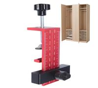 Outil de positionnement de porte d'armoire, gabarit d'installation réglable | Outils de fabrication d'armoire, gabarit de cheville pour le travail du bois pour la maison