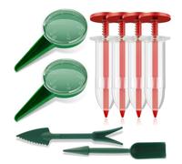 Outil de pour - Outil pour planteur d'oignon - Pelouse et arroseur de jardin - Petit à main - Jardinière manuelle manuelle de jardin - Outil de germination de portable - 8