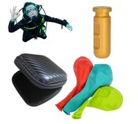 Outil de pratique des oreilles de plongée, entraîneur d'égalisation des oreilles de plongée - Entraîneur de plongée réutilisable pour l'égalisation de l'oreille - Entraîneur respirateur Exercices de