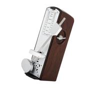 Outil de pratique du rythme du métronome mécanique, Red wood | Rythme précis battant pour les débutants guitare piano violon, instrument de musique accessoire outils de