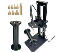 Outil de pressage à chaud avec buse de soudage/fondu pour fixer la tête du fer à souder pour les Inserts filetés m2/m2.5/m3/M4/ M5/M6 (1/4)/m8 et les pièces imprimées en 3D (ZW12H-Height)