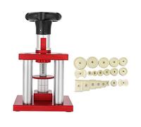Outil de presse à vis avec 20 matrices de pressage pour réparation de montre, Outil de réparation pour boîtier de montre, presse pour montre presse boitier montre