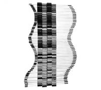 Outil de profilage de tuyau, collecteur de forme multifonction pour contourner les tuyaux, carreaux, sols, modèles d'encoches pour projets de bricolage, jauge de contour connectable 280-500 mm