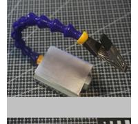 Outil de protection flexible avec clips en alliage pour soudure PCB trous réglables en aluminium avec soudure en caoutchouc 6 angles de montage en acier inoxydable (A)