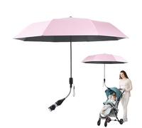 Outil De Protection Solaire Pour Bébé - Outil De Protection Solaire Pour Poussette, Parasol Stable Et Respirant, Cou Flexible Distinctif, Unité De Serrage Fantaisie, Ensemble D'arbres Résilients, Étui