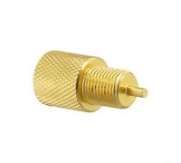Outil de purge de frein en aluminium jaune pour dosage des systèmes de tambour à disque compatible avec les équipements d'atelier PV2 PV4 AC 172-1353 172-1371