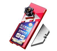 Outil de rabot pour plaques de plâtre - Chanfrein en V à 45° pour bord de plaques de plâtre | Couteau à Chanfreiner Placo,pour Rénovation Maison Travaux Bricolage