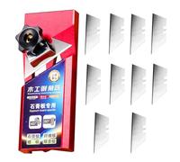 Outil de rabot pour plaques de plâtre - Taille de biseau à 45° pour bordures de plaques de plâtre | Couteau à Chanfreiner Placo,pour Menuiserie Travaux de Rénovation Bricolage