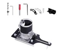 Outil de rainurage 2 en 1 pour positionneur et limiteur de précision 10 40 mm pour limiteur de caractéristiques de meubles