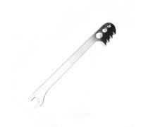 Outil de rainurage manuel en acier pour couper des canaux de conduits dans des blocs de béton cellulaire et des structures de murs en briques (350 mm)