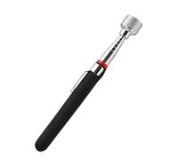Outil de Ramassage Aimanté Télescopique, aimant telescopique Extensible avec Clip, ramasse boules de pétanque, Récupérateur pour Vis, Clous, Écrous et Pièces Métalliques