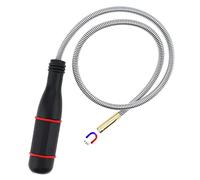 Outil de Ramassage Magnétique, 60CM Aimant Mecanique Flexible, Aimant pour Magnétique Puissant, Tige Récupérateur Aimantée pour Ramasser de Petites Pièces, Objets Métalliques, Pièces de Voiture