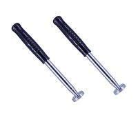 Outil de ramassage magnétique télescopique puissant, recherche de pièces de vis avec capacité de traction de 16,3 kg, rétractable de 21,8 cm à 102,9 cm, ramasser les clous automobiles, les vis et les pièces métalliques, et est un cadeau pour homme (2 pièces)