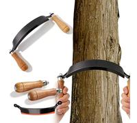 Outil de rasage de dessin, couteau de traction de 25,4 cm pour bois, couteau à tirer, couteau à tirer, couteau à maturer, couteau à aiguiser élevé, éplucheur d'écorce avec poignées ergonomiques en