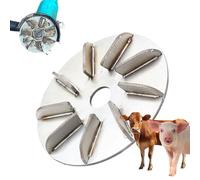 Outil De Rasage Pour Bétail, Rasoir Économiseur De Travail À 9/7 Engrenages, Appareil De Dépoilage Pour Viande De Porc, Pour Volaille Bétail Chevaux Moutons Cuisine Usine Abattage Agriculteur