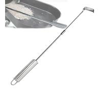 Outil de râteau à cendres - Hoe de nettoyage de grille extensible | Accessoire de barbecue en acier inoxydable long avec poignée confortable pour l'entretien, nettoyage du poêle dans