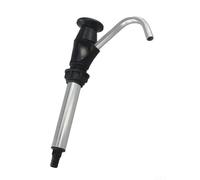 Outil de rechange à main pour robinet d'évier de camping et bateau, auto-amorçant, en alliage d'aluminium, 275 mm étendu à 410 mm, noir