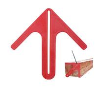 Outil de recherche de centre - Jauge de marquage central, dispositif de centrage précis pour projets d'artisanat du bois, accessoires de positionnement de gravure