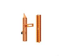 Outil de recherche de goujons avec échelle à quatre faces et fixation magnétique pour un positionnement précis et un marquage des trous sur les surfaces métalliques (C)