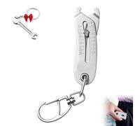 Outil De Recherche De Taille De Boulon Hugfreedom, Porte-Clés Portable Et Précis, Vérificateur D'étrier for écrous Et Vis De Mesure Manuelle Rapide, Vérification De La Taille Du Filetage(1pc)