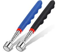 Outil de récupération magnétique polyvalent et ingénieux, en acier inoxydable extensible, puissance d'aspiration de 9 kg, poignée ergonomique