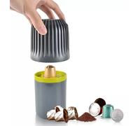 Outil de recyclage de capsules de café, décapsuleur de vidange de dosettes de café, compatible avec les dosettes Nespresso en aluminium, respectueux de l'environnement