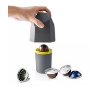 Outil de recyclage de capsules de café, ouvre-dosettes de café, boîte à frapper pour capsules en aluminium, respectueux de l'environnement (pour Nespresso VertuoLine)