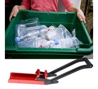 Outil de recyclage SUSHIDE 16oz 500 ml, concasseur avec ouvre-bouteille, smash plus lourde mural pour la bière et les canettes de soda, idéal pour un recyclage efficace