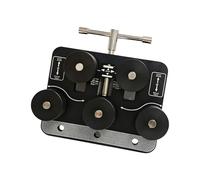 Outil de redressement compact et transportable pour conduits en aluminium souple en bronze polystyrène réparations sur site Double roulement Tube à redresseur de tambour