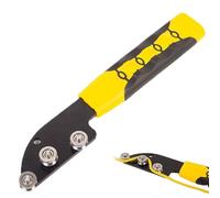 Outil de redressement de câble : cintreuse manuelle de précision, appareil en acier inoxydable, instrument de redressement de bobine, accessoire durable pour électricien | pour clôture HVAC Emballage