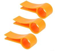 Outil de redresseur de fils pour câbles réseau, convient pour CAT5, CAT5e, CAT6 CAT7 avec séparation efficace des paires et réduction des dommages causés par les câbles torsadés (3 pièces, jaune)