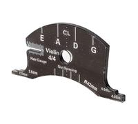 Outil De Référence Pour Chevalet De Violon, Gabarit Précis En Acrylique 4/4 - Mesure Fiable, Multi Usage Pour Luthiers Professionnels Et Amateurs (4/4)