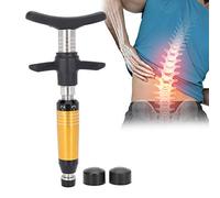 Outil de réglage chiropratique à 6 niveaux, pistolet de massage manuel de correction de la colonne vertébrale en acier inoxydable, dispositif de réglage d'activateur dorsal portatif