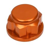 Outil de réglage de chaîne de moto Ajustement pour Husqvarna TE TX TC FC FX FE 85-501cc Ajustement pour GasGas vis de verrouillage de roue ajusteur de chaîne boulon de bloc d'essieu(Orange Rear)